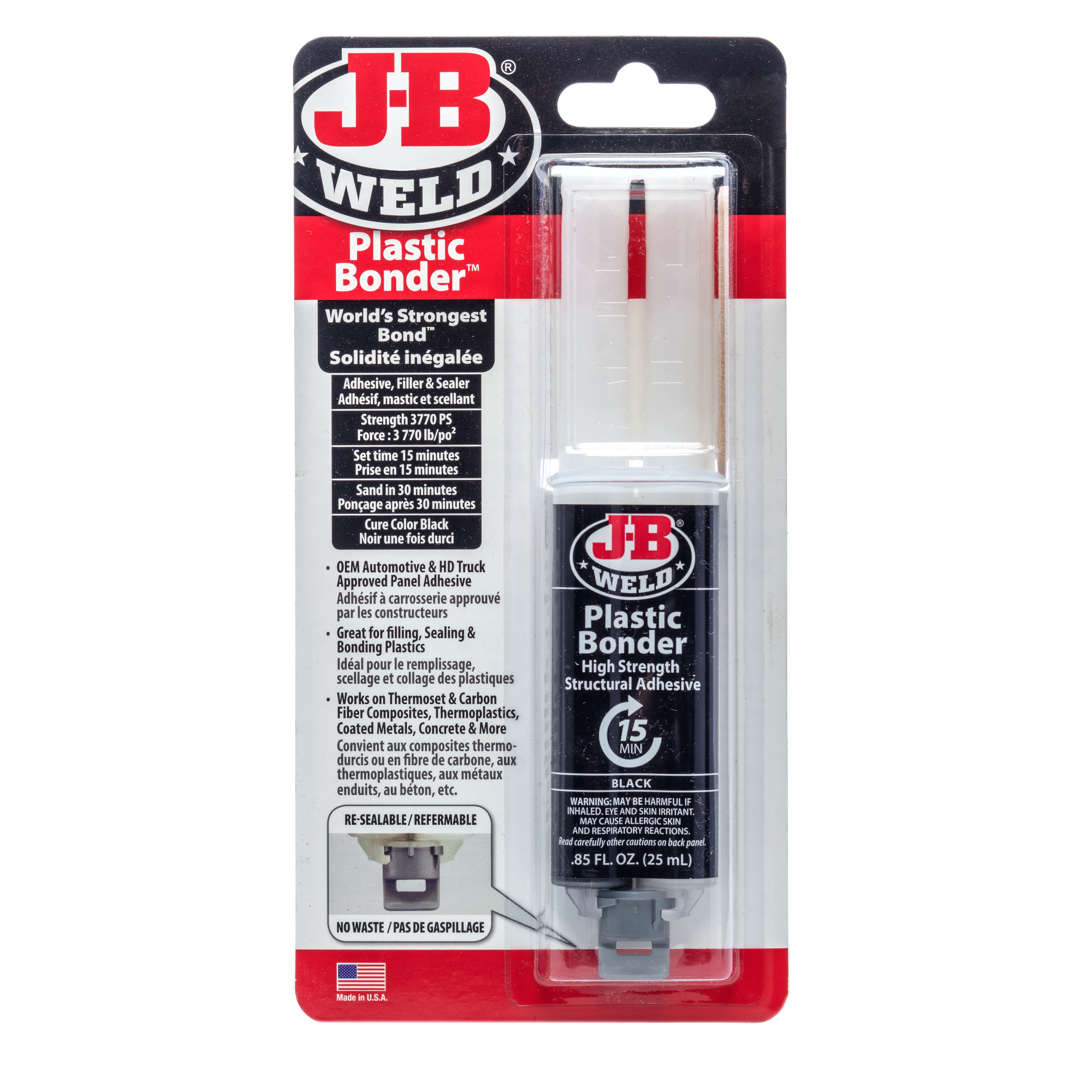 SERINGUE PLASTIFIÉE NOIRE 25 ML