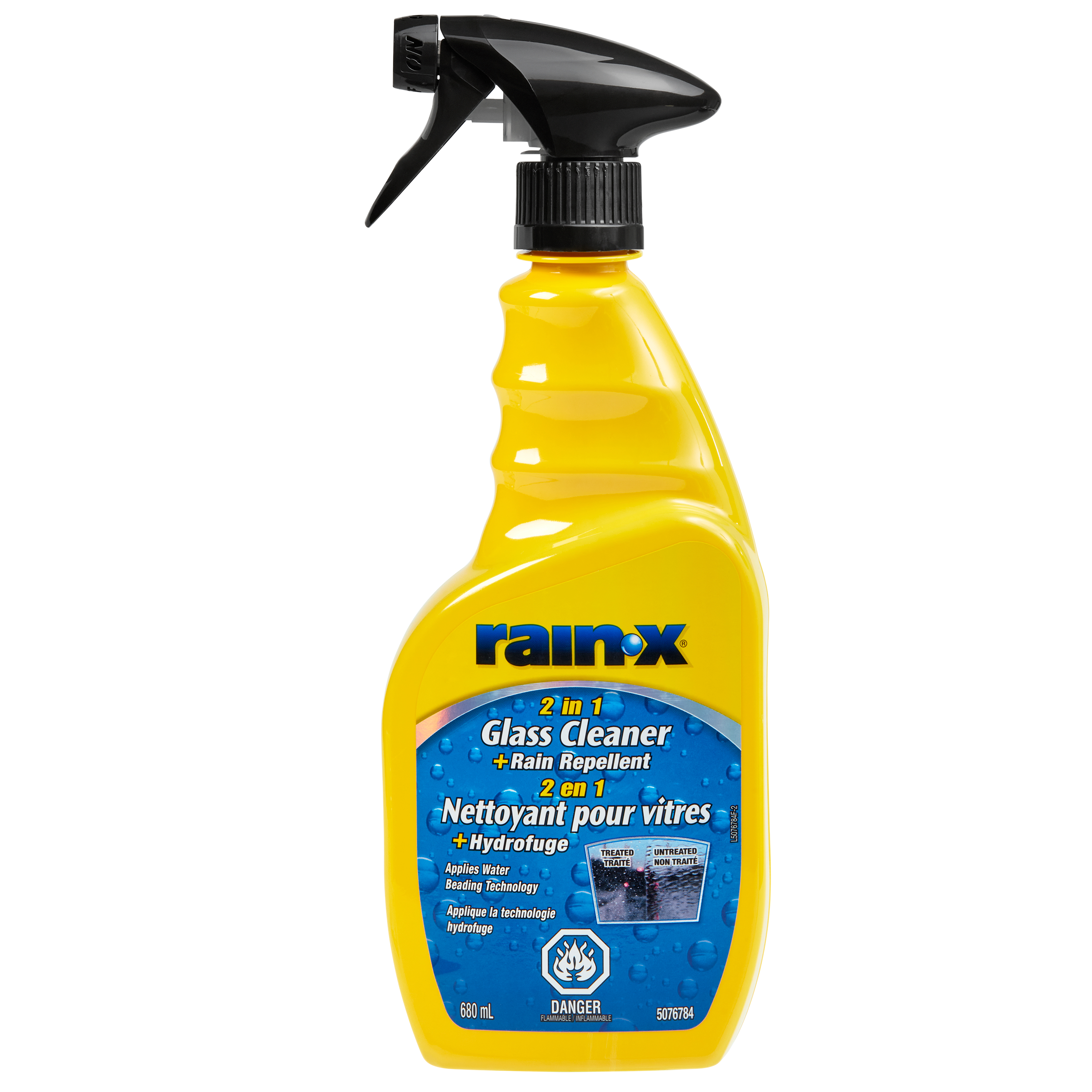Rain-X® 2-In-1 Glass Cleaner With Rain Repellent - 680ml Bottle