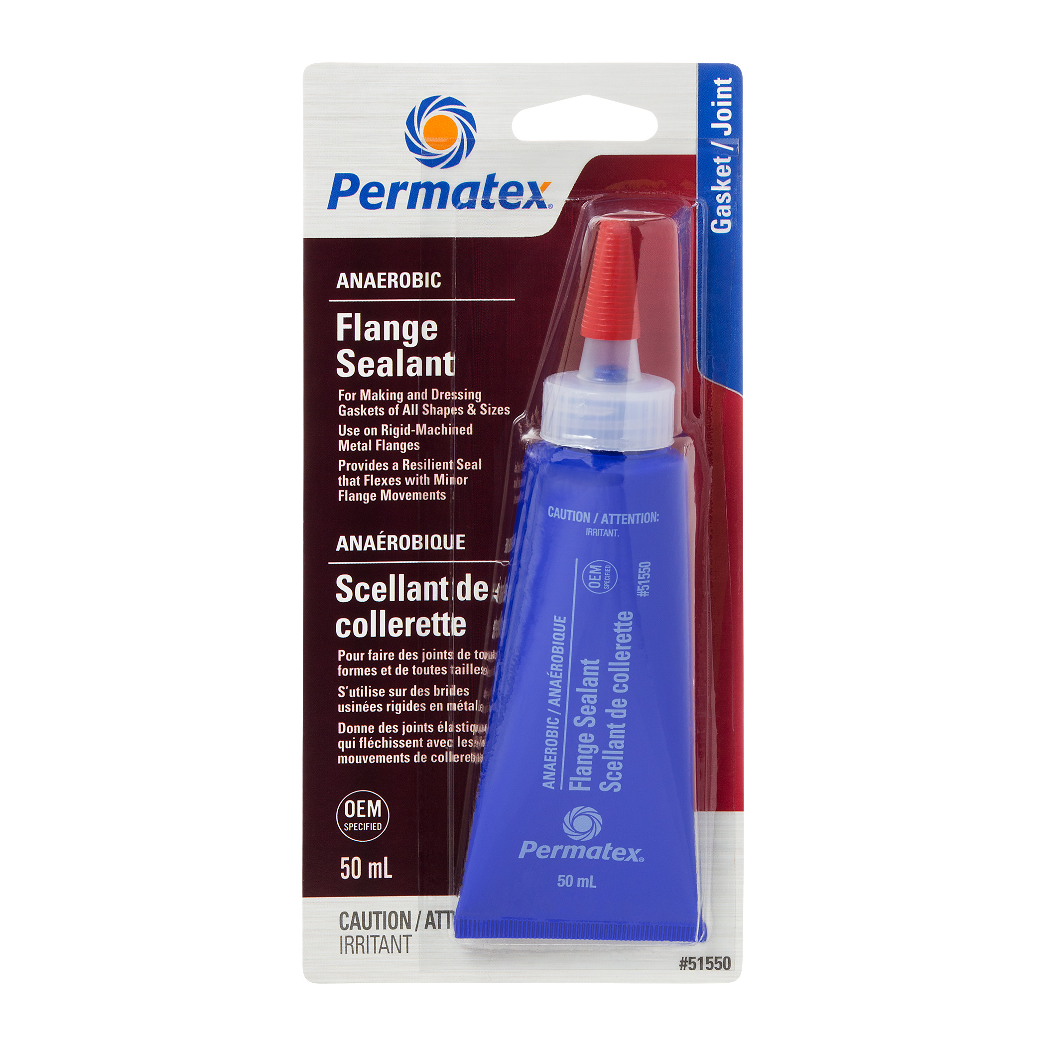Fabricant de joints Permatex Anaerobic 515, tube de 50 ml