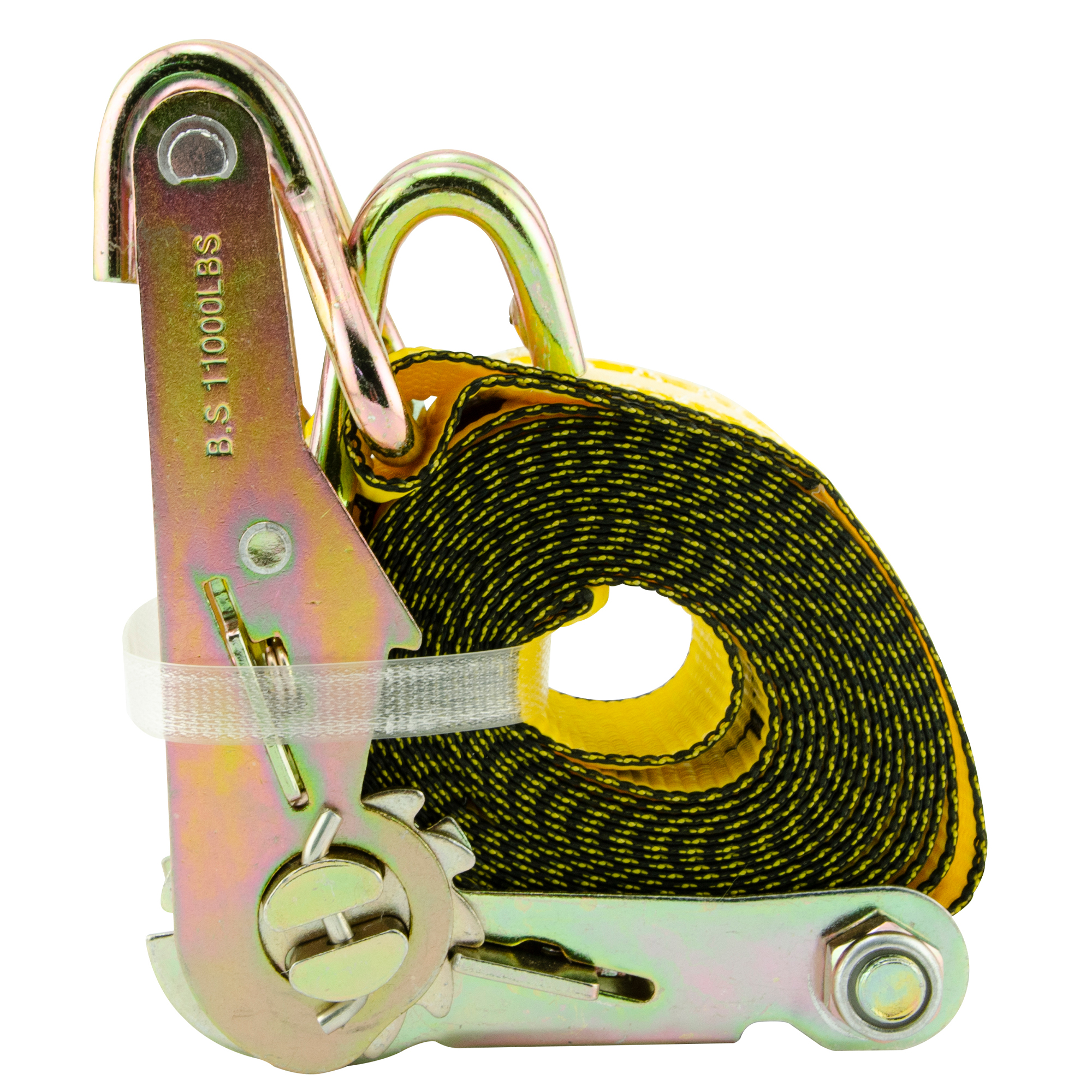 RATCHET STRAP BULK YELLOW
