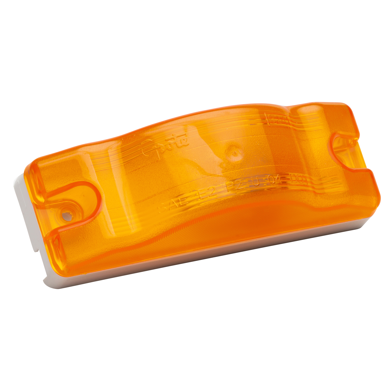 Clearance Marker Lights, Yellow, White Base, Sealed Multi-Function Sentry