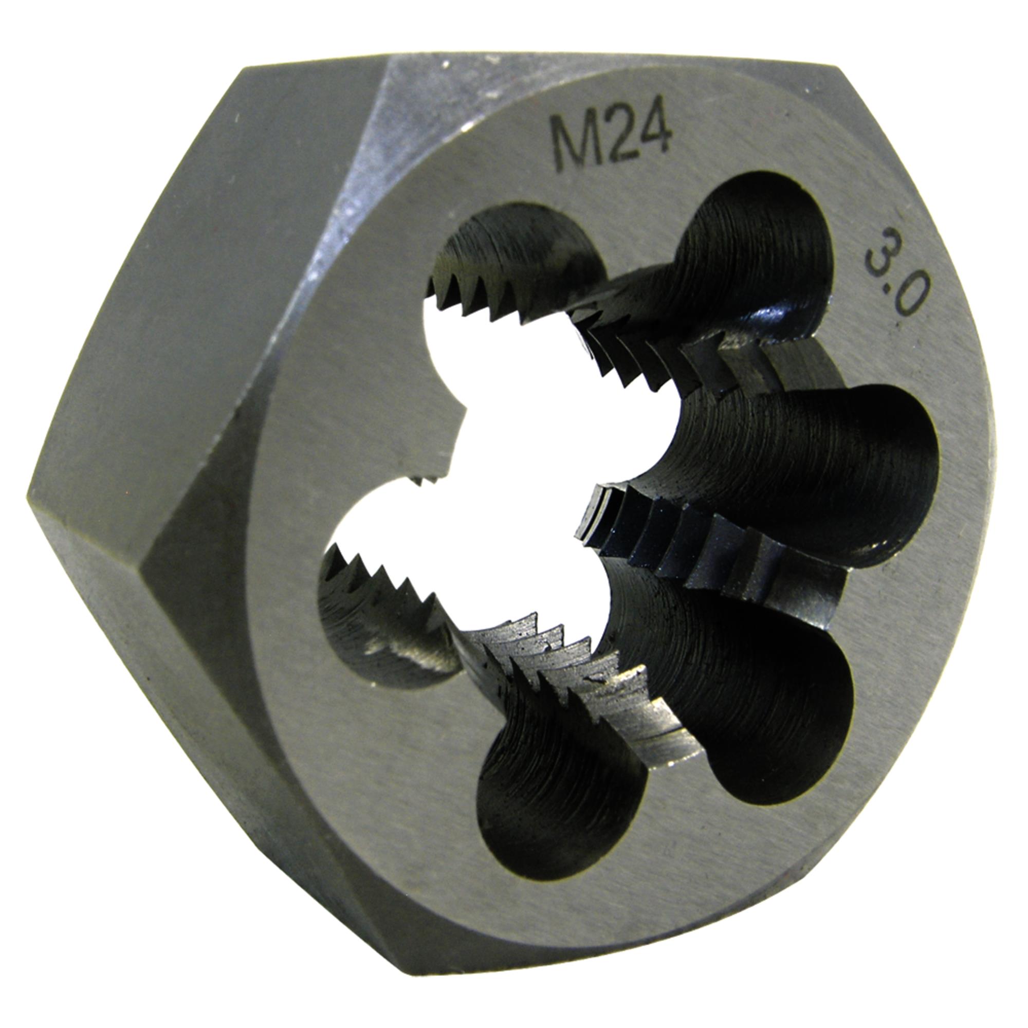 12mm-1.5 Alloy Steel Metric Hex Dies (1" Hex)