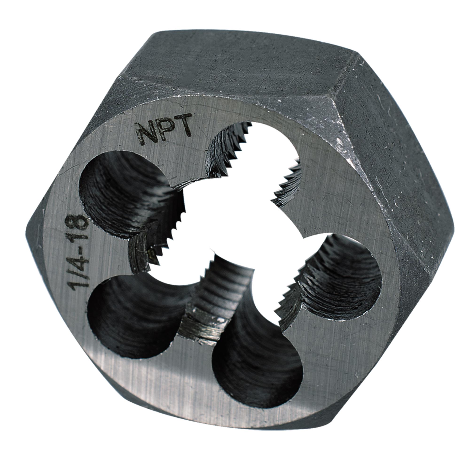 1/4"-18NPT Alloy Hex Die (1" Hex)