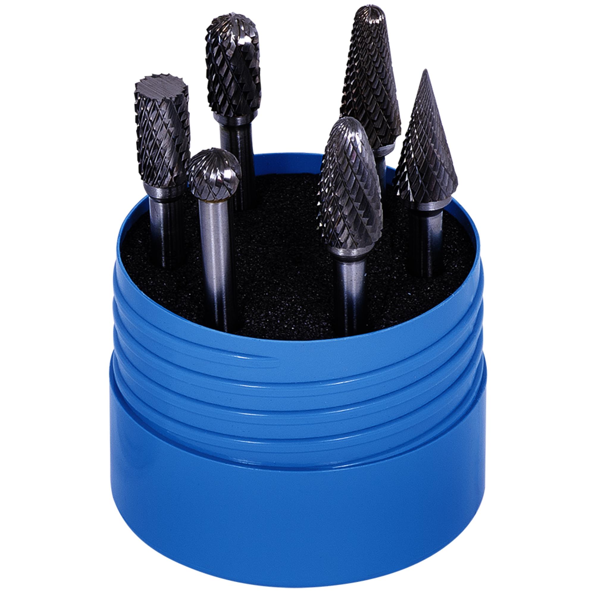 6pc Carbide Bur Set