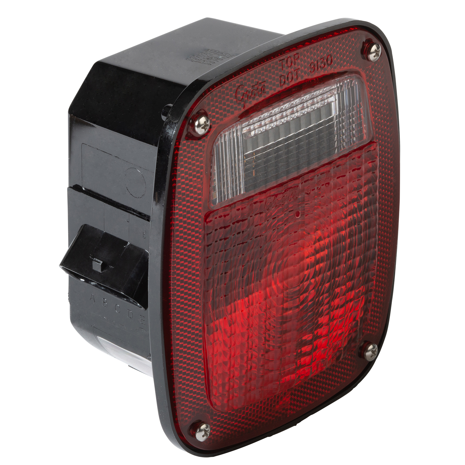STT Lamp, Red, 3-Stud Metri-Pack Replacement W/Double Connector