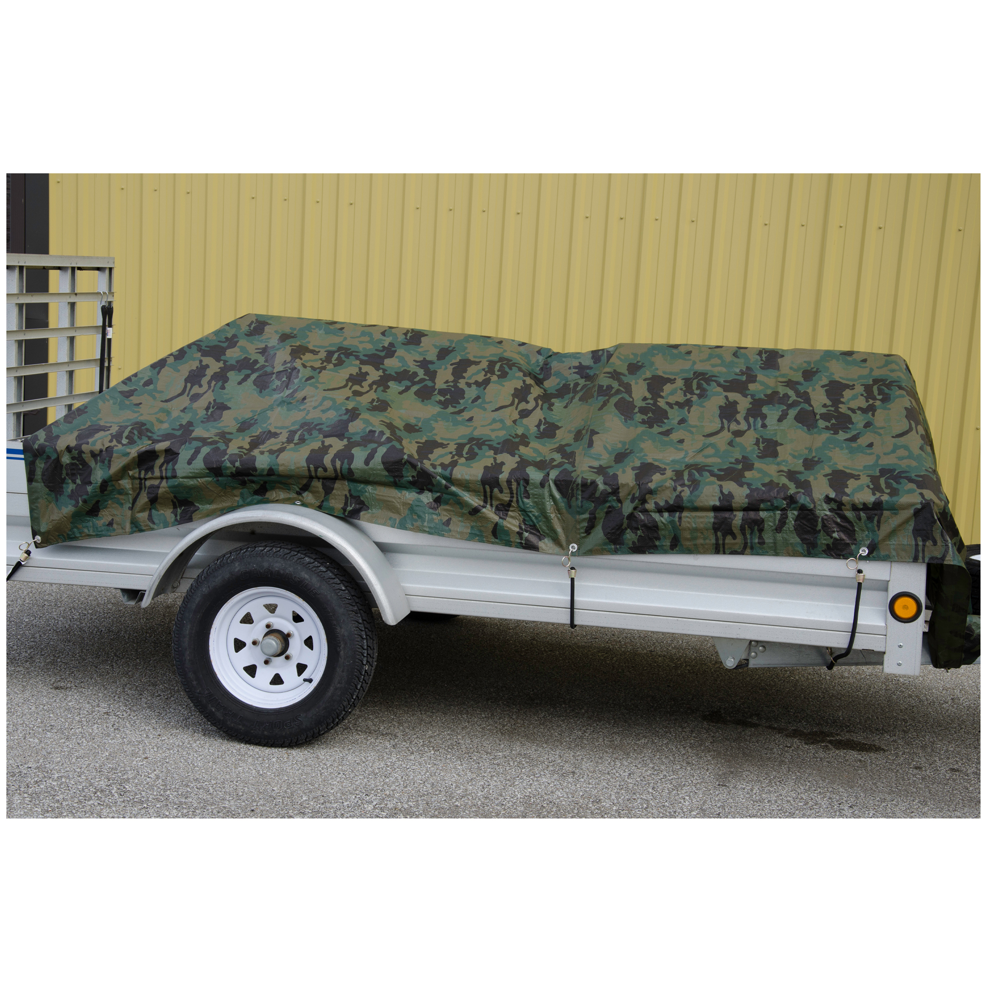 BÂCHE CAMOUFLAGE DE 8 PI X 10 PI
