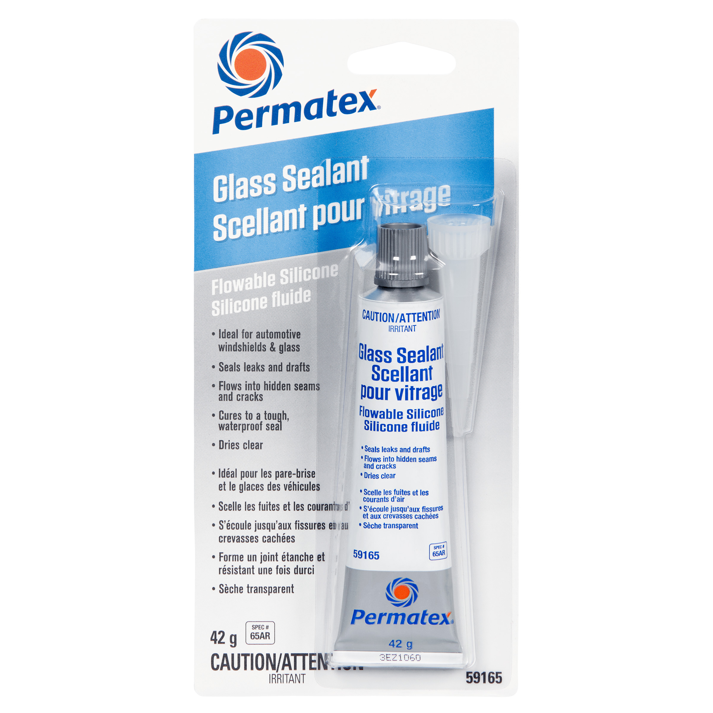Scellant à base de silicone fluide Permatex 65r - Tube de 42 g