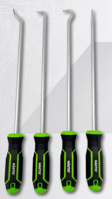4-Piece Extra Long Hook & Pick Set