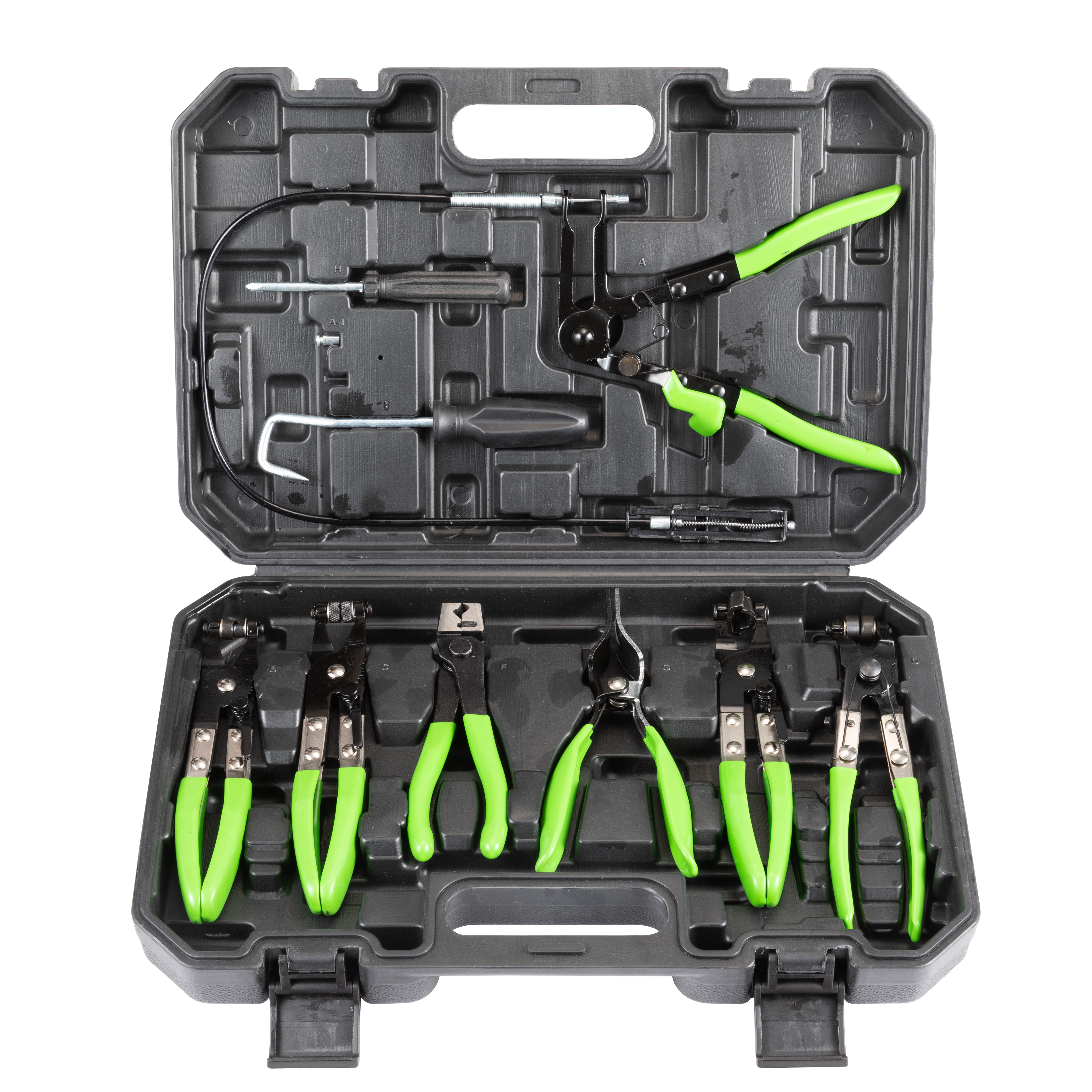 Ensemble de 9 pinces pour colliers de serrage