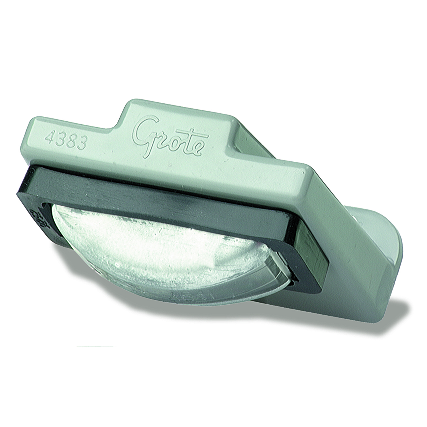 License Lamp, Gray, Light And Bracket Kit