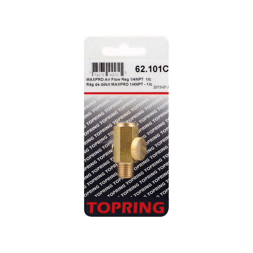Brass Inline Air Flow Regulator 1/4 (F-M) NPT