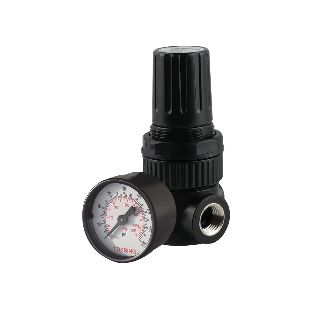 Acetal Hvlp Pressure Regulator 0 to 120 PSI 1/4 (F) NPT