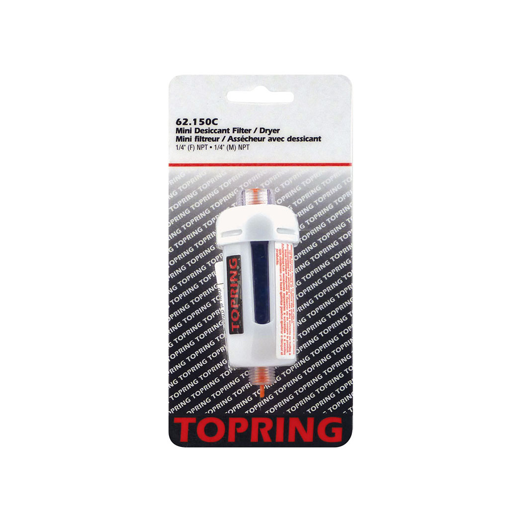 95 mm Disposable Water And Oil Filter For 1/4 (F-M) NPT Air Tool