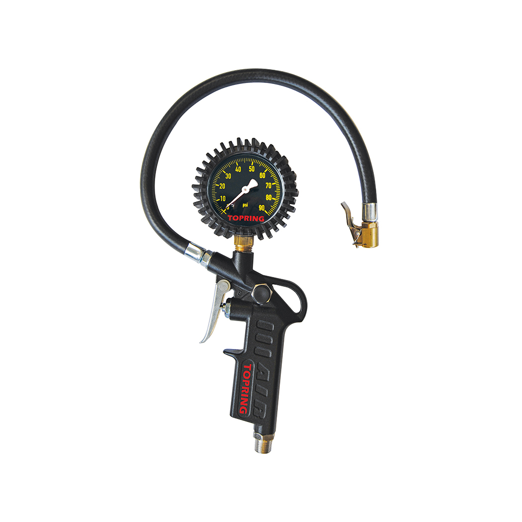 Tire Inflation Gauge 0 To 90 PSI