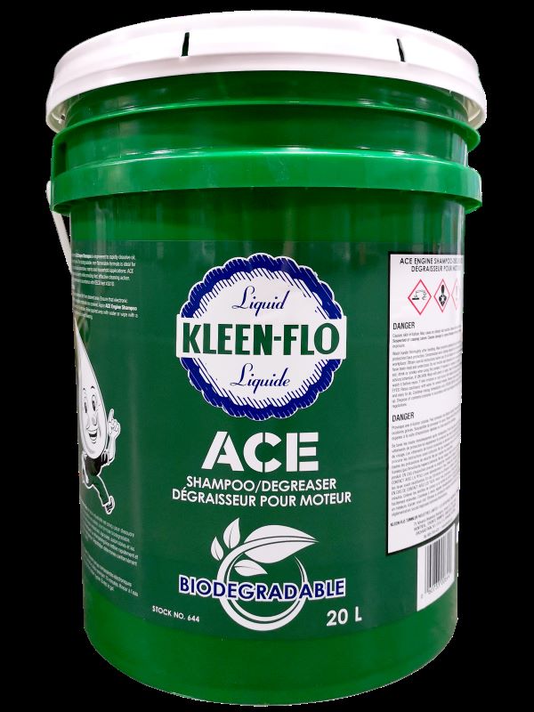 Shampoing/dégraissant Ace