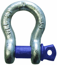Screw Pin Anchor Shackle 1/4