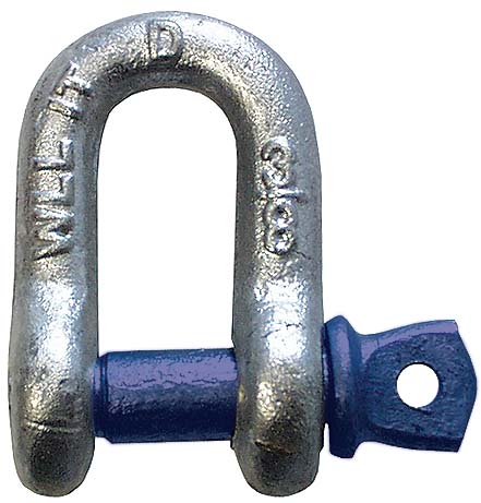 Screw Pin Chain Shackle 3/8"