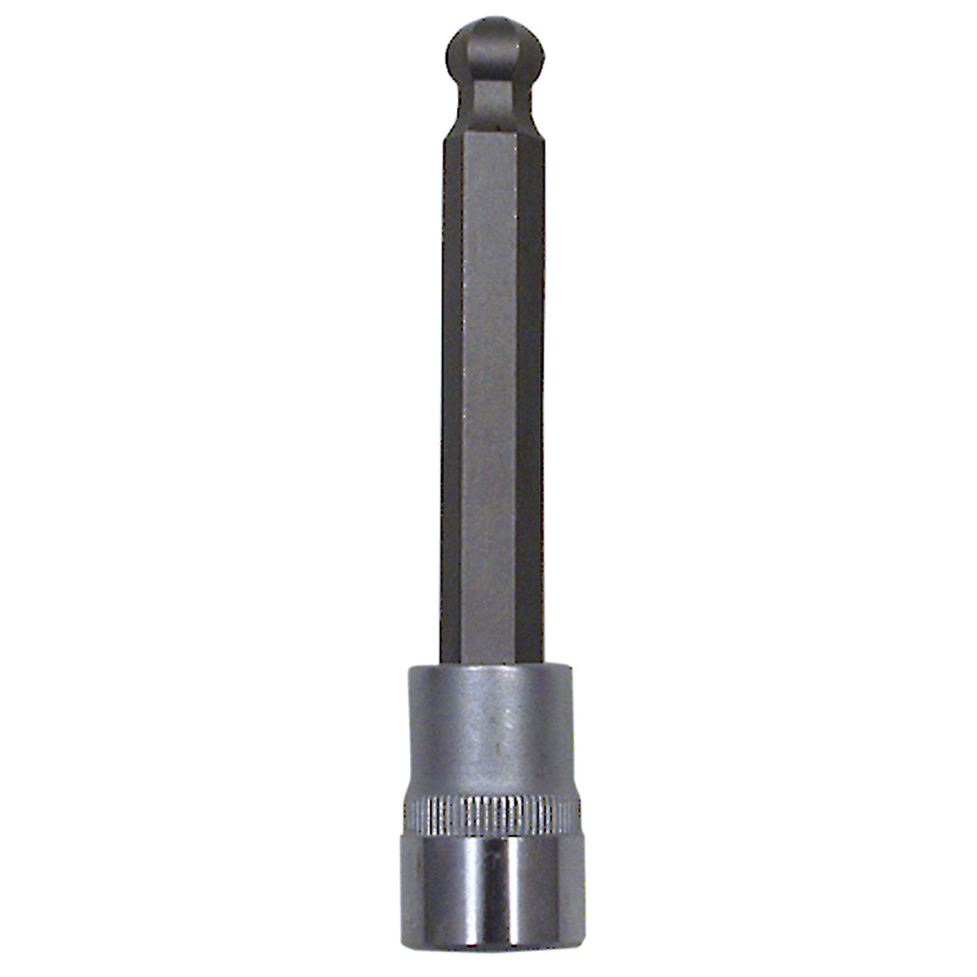 3/8" DR x 6mm S2 4" Long Ball Nose Hex Bit Socket