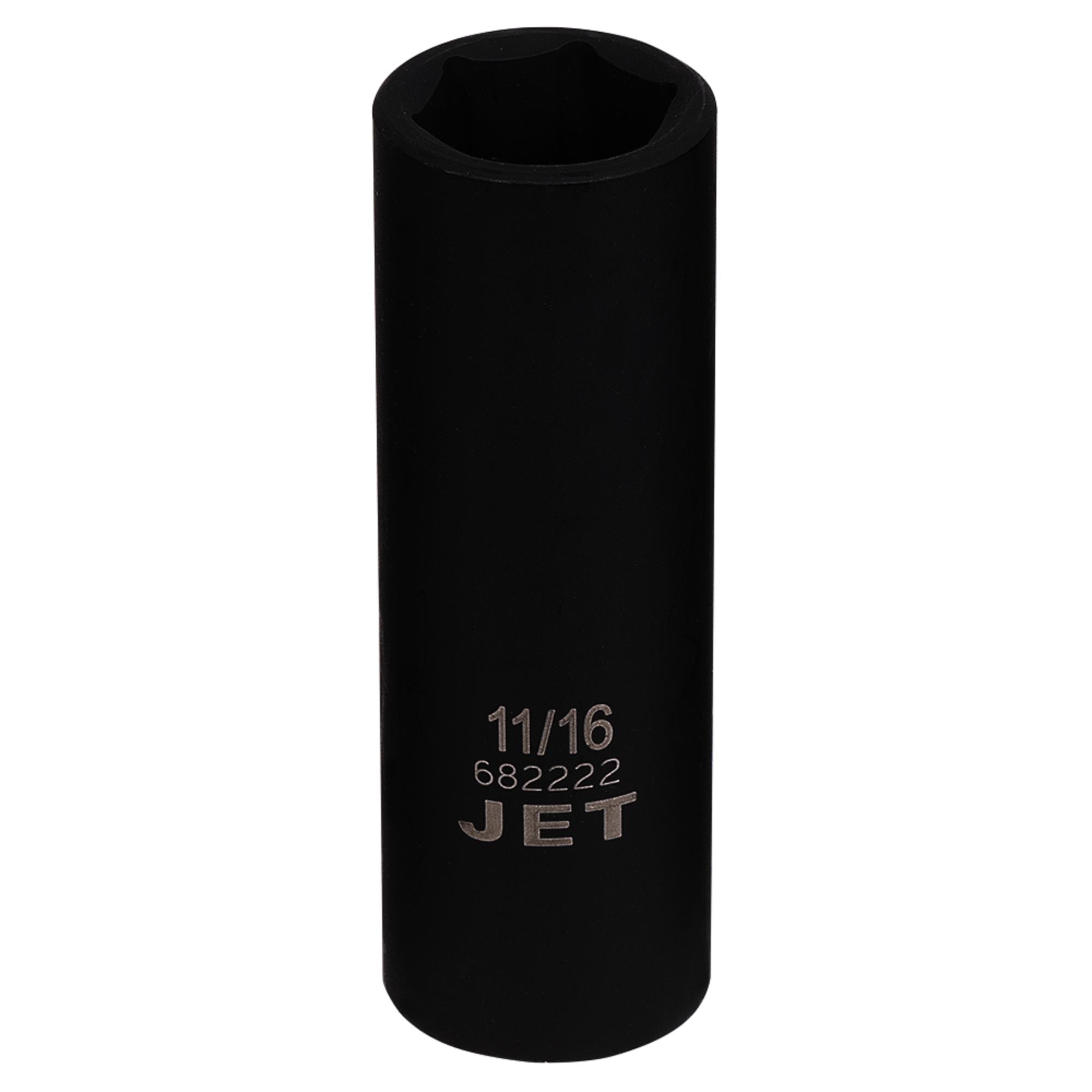 1/2" DR x 11/16" Deep Impact Socket - 6 Point