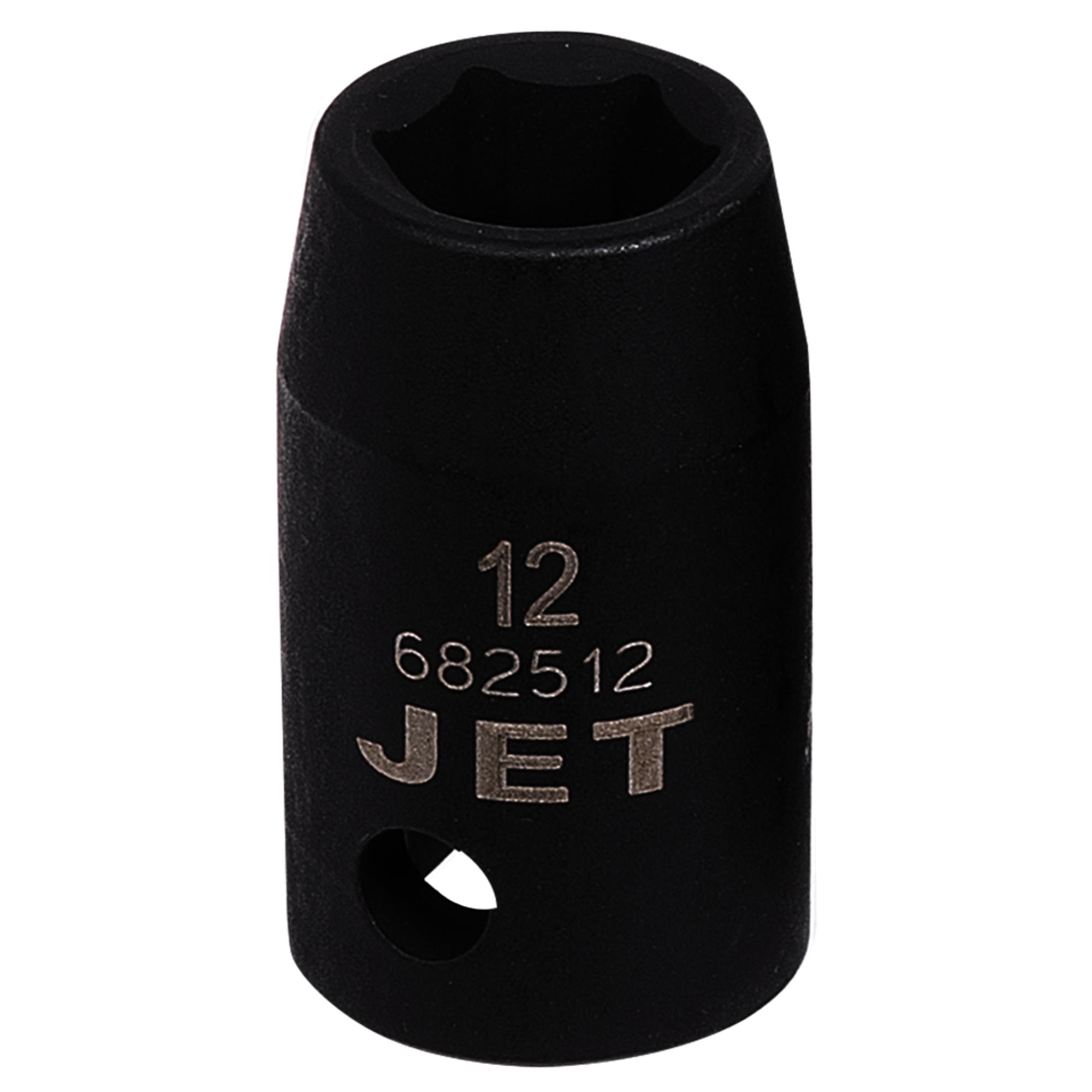 1/2" DR x 12mm Regular Impact Socket - 6 Point