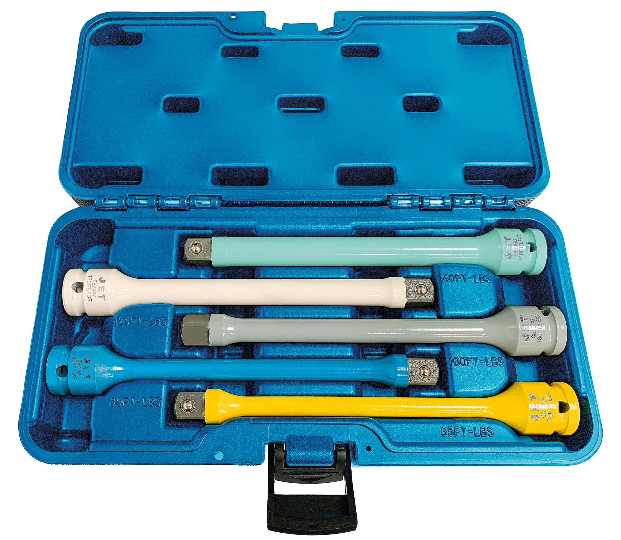 5-Pc 1/2" DR Torque-Limiting Impact Extension Set