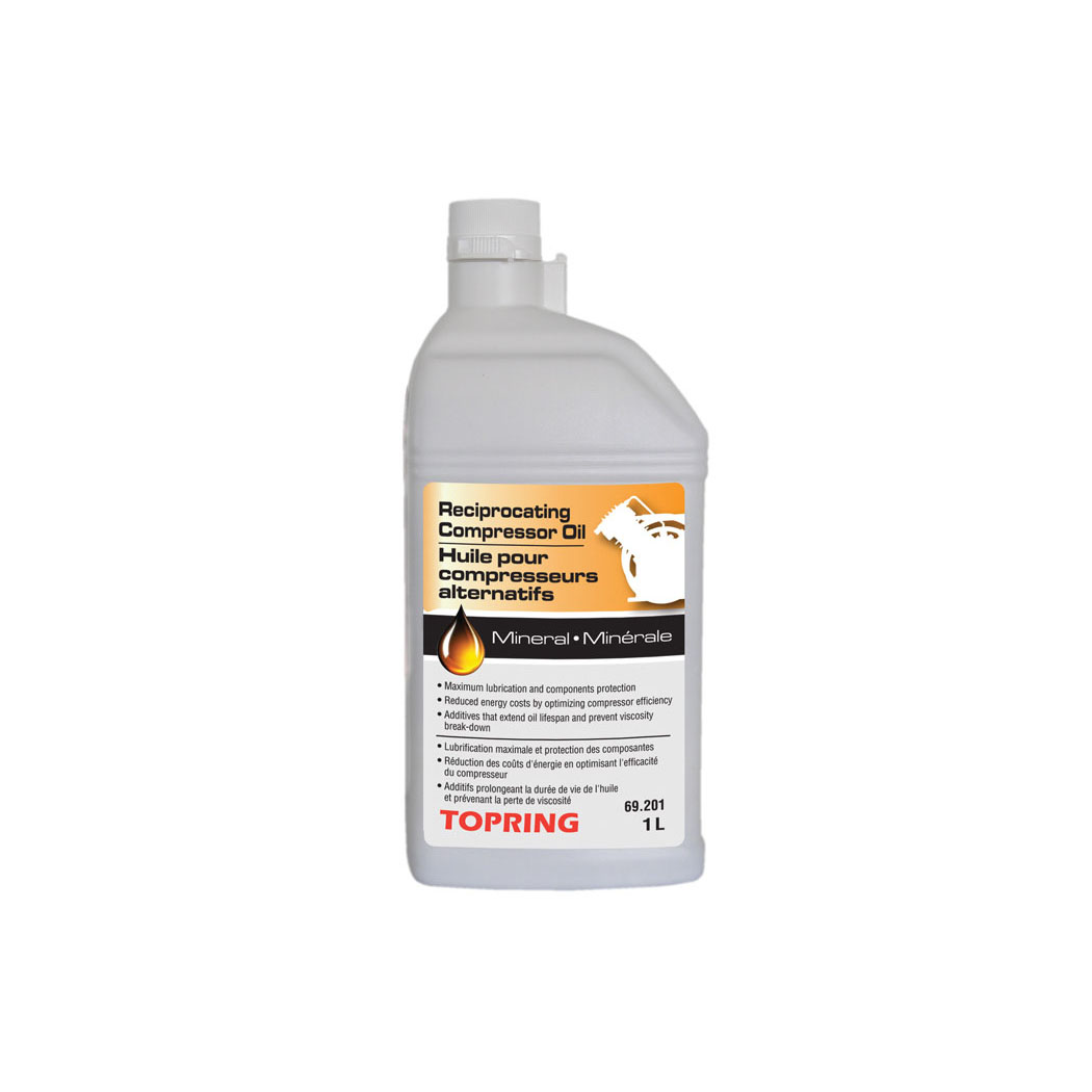 Mineral Oil for Reciprocating Compressor 1 L