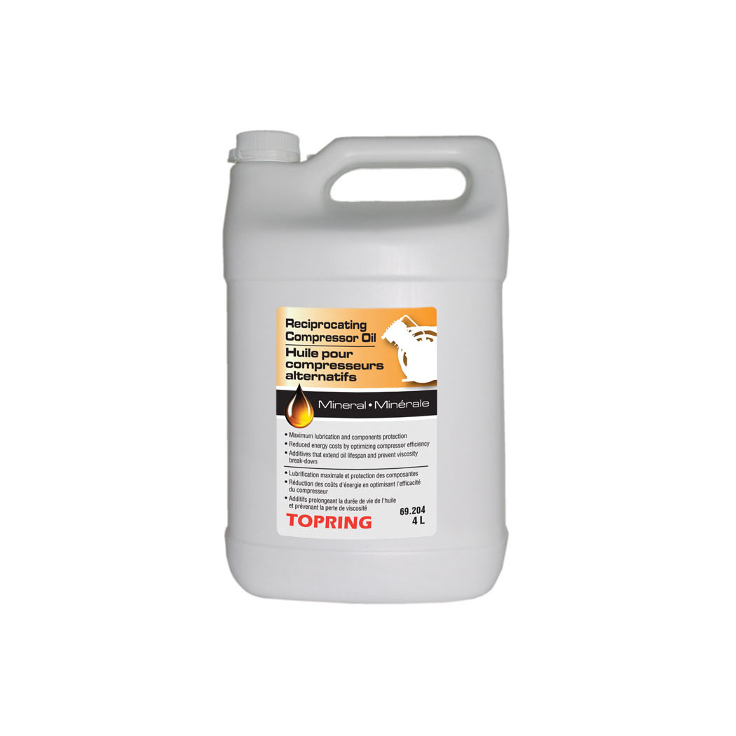 Mineral Oil for Reciprocating Compressor 4 L