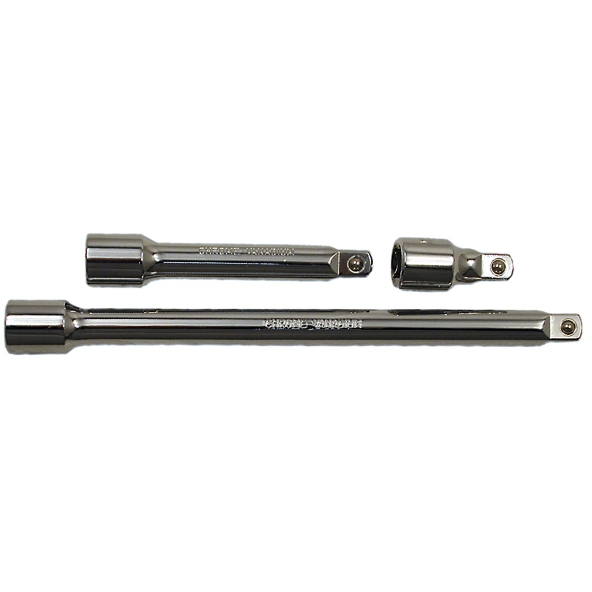 1/2" DR 3 PC Extension Bar Set