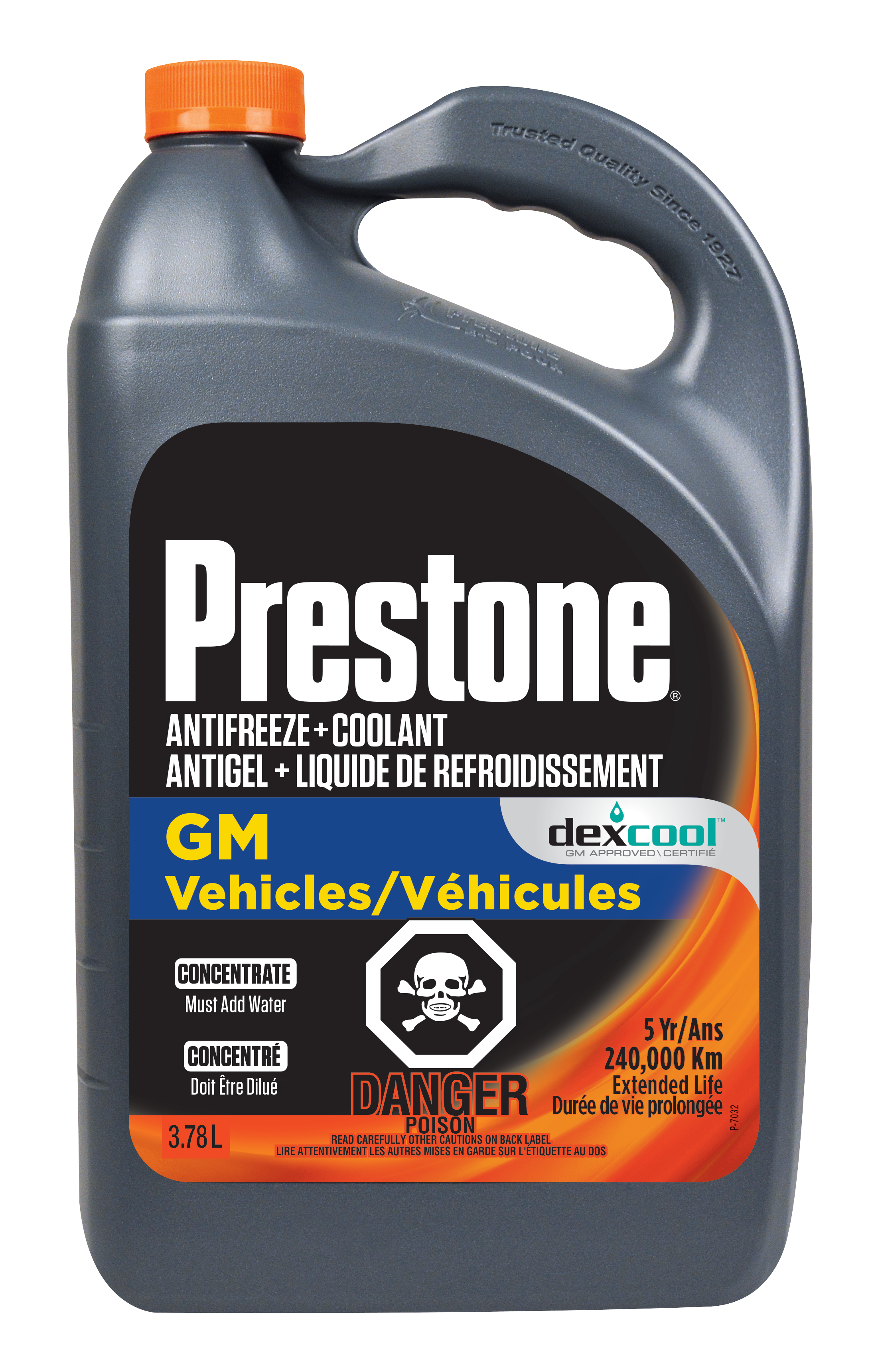 LIQUIDE DE REFROIDISSEMENT ANTIGEL CONCE LONG LIFE GM 3,78 L