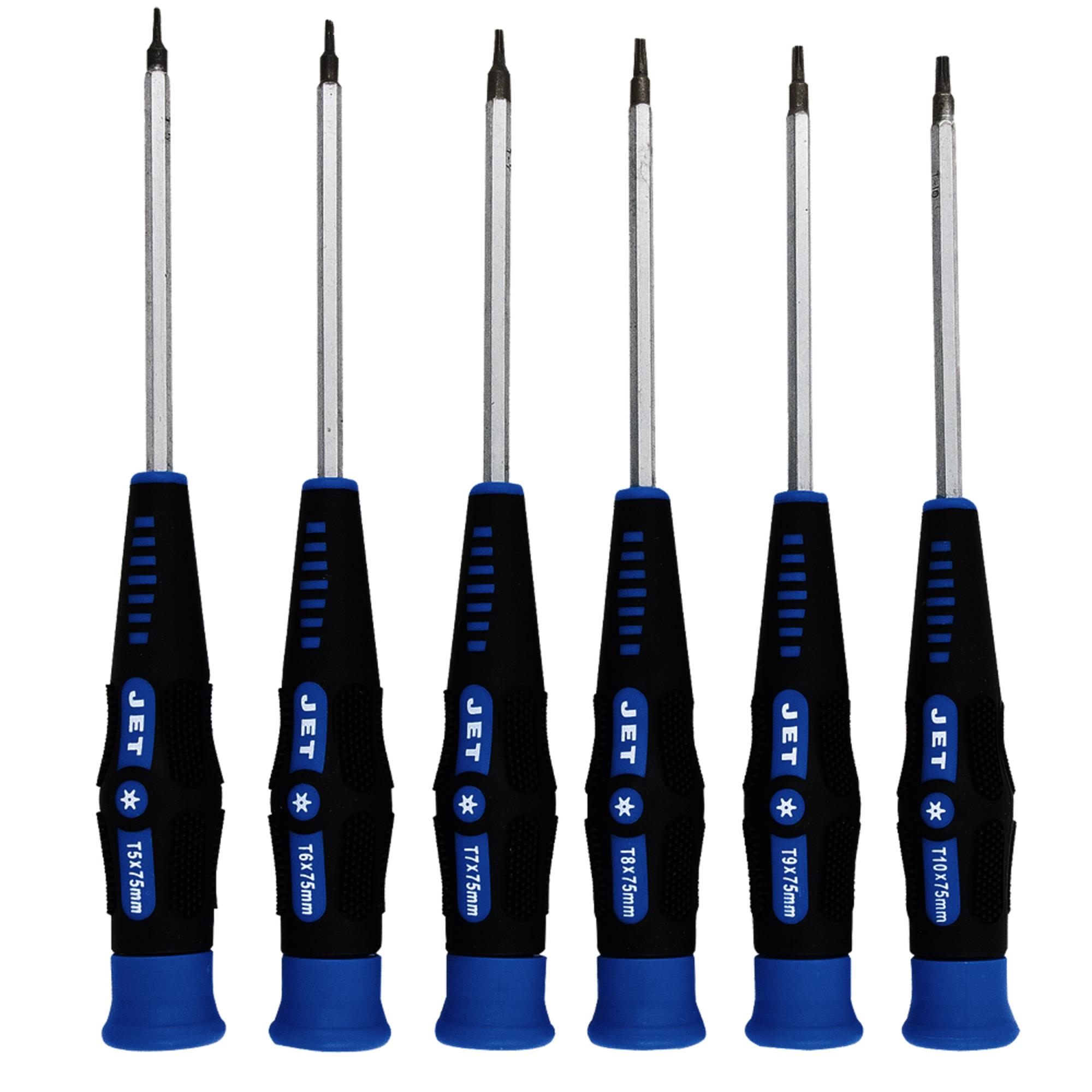 Ensemble de 6 tournevis TORX® Precision
