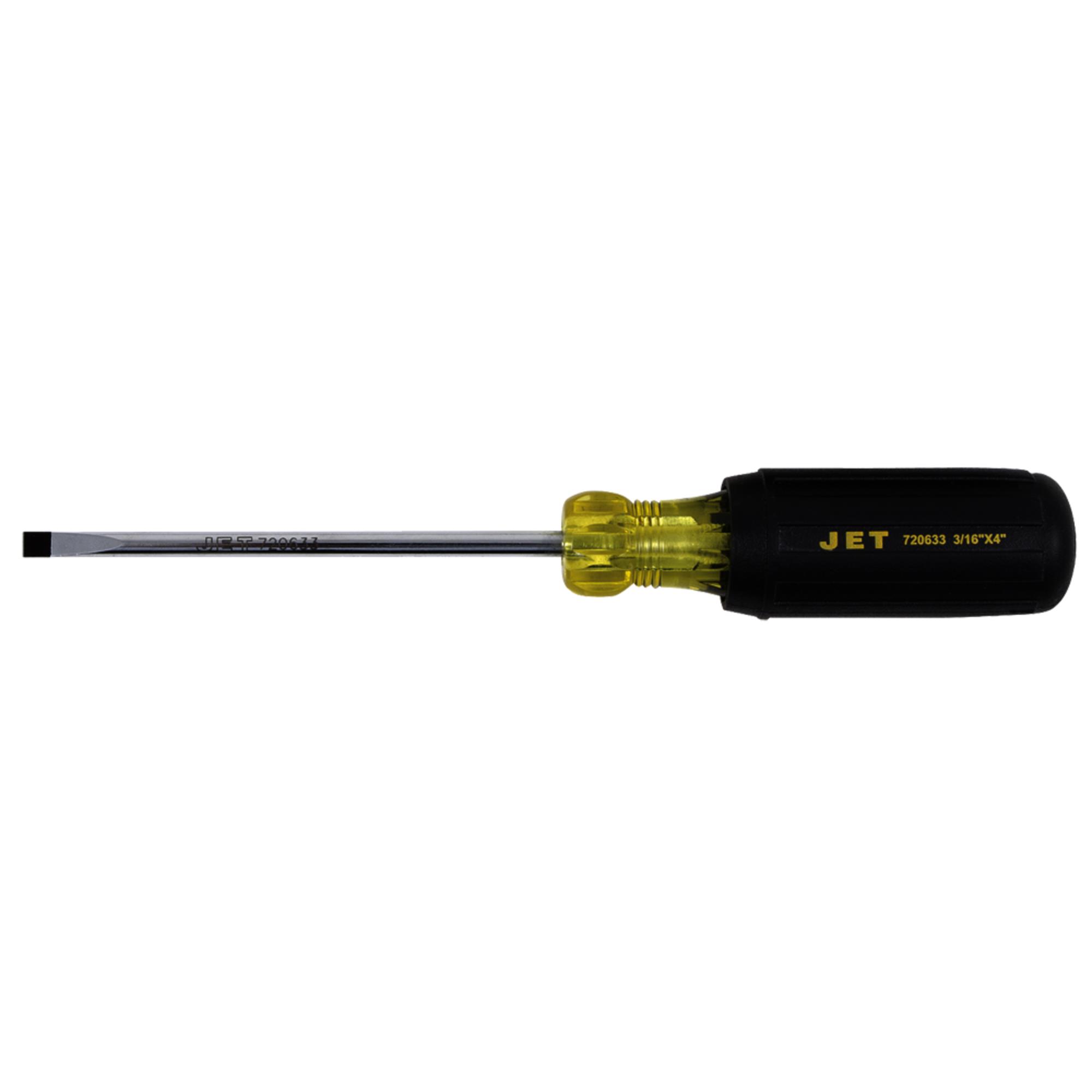 3/16" x 4" Cabinet Tip Cushion Grip Screwdriver