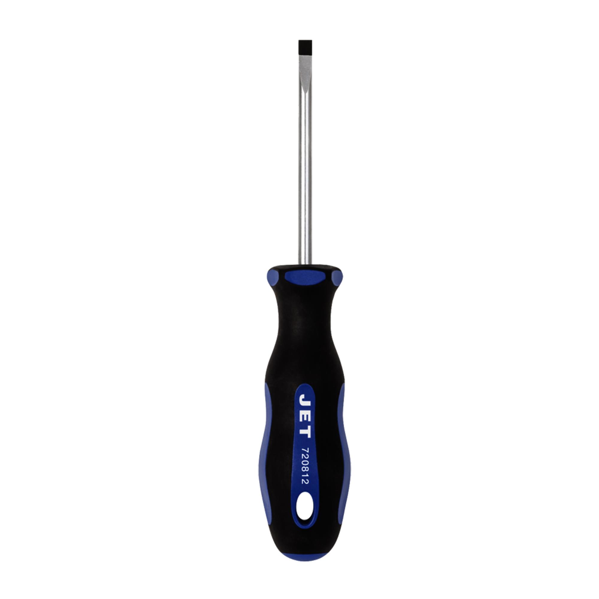 Tournevis ergonomique à fente pour armoire, 3/16 x 3 po