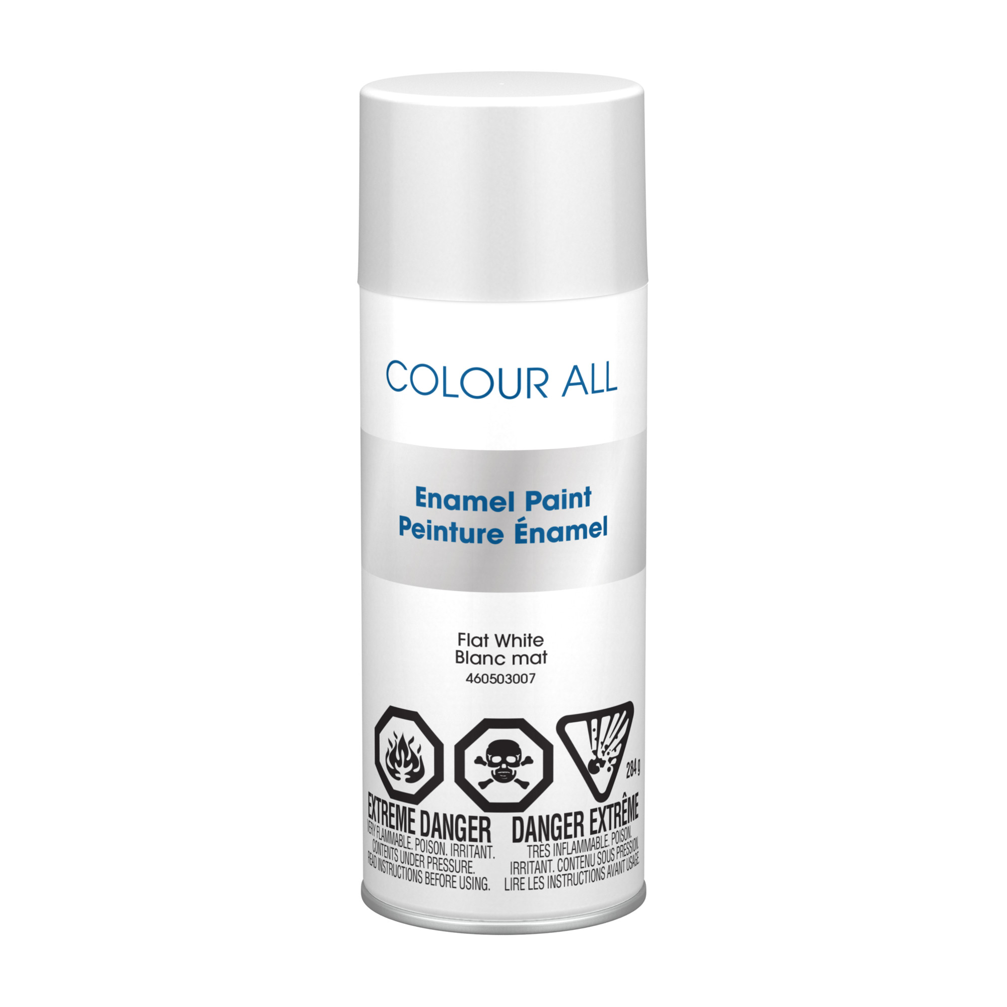 Peinture en aérosol Color All, blanc mat, 284 g