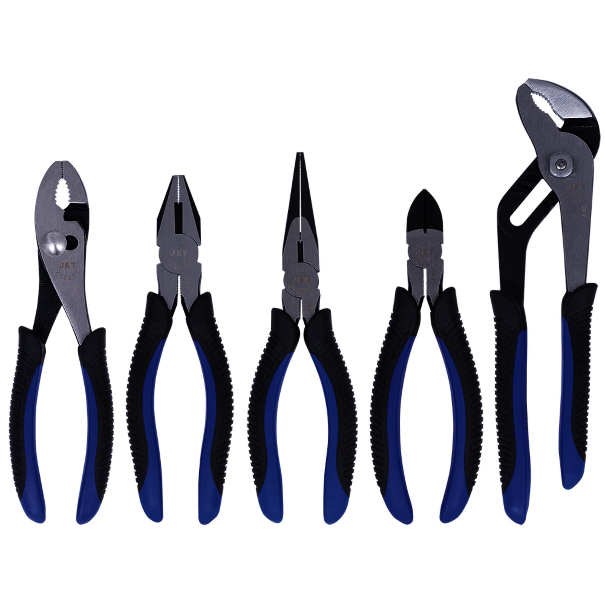 Ensemble de pinces industrielles, 5 pièces, très résistantes