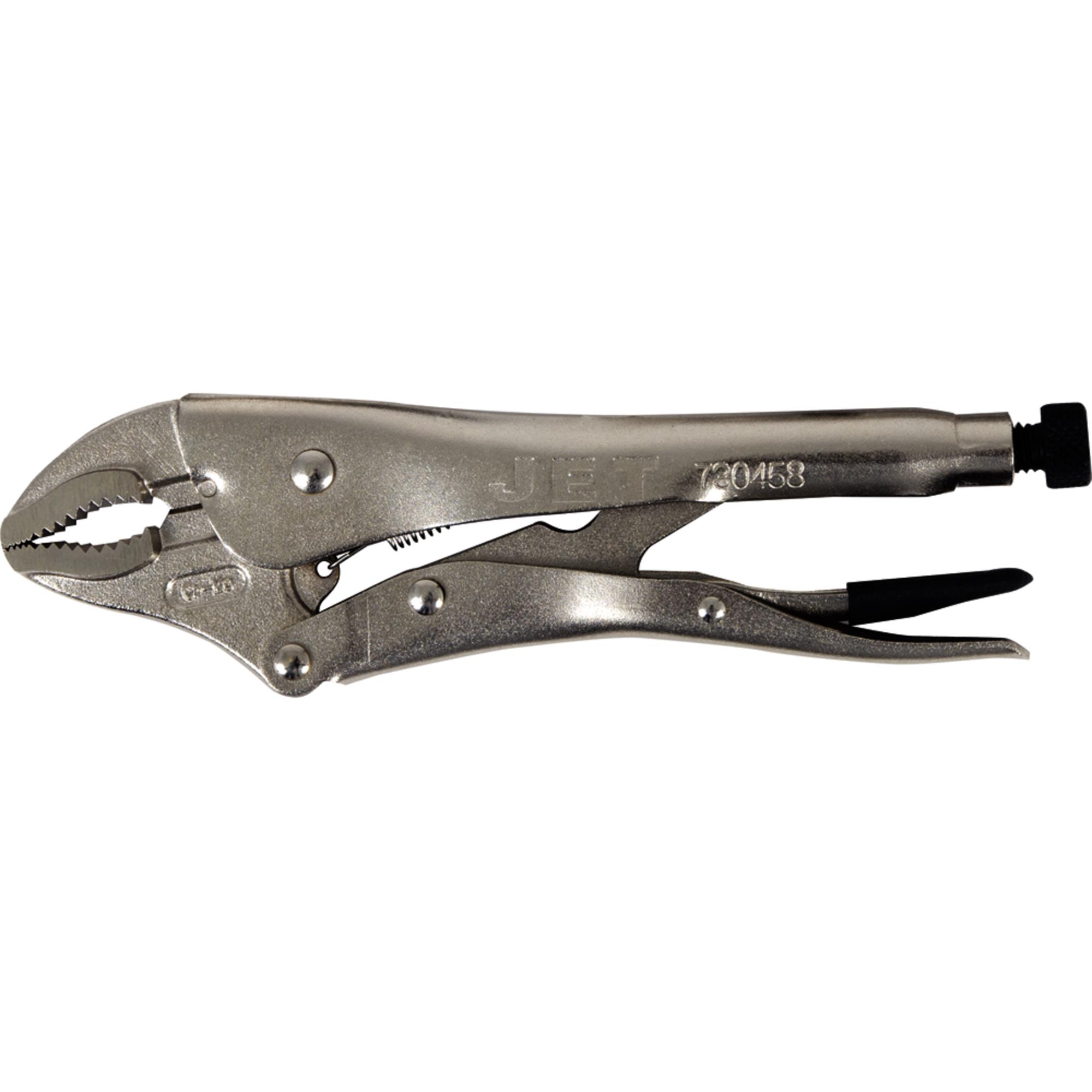 10" Curved Jaw Locking Pliers with Cutter