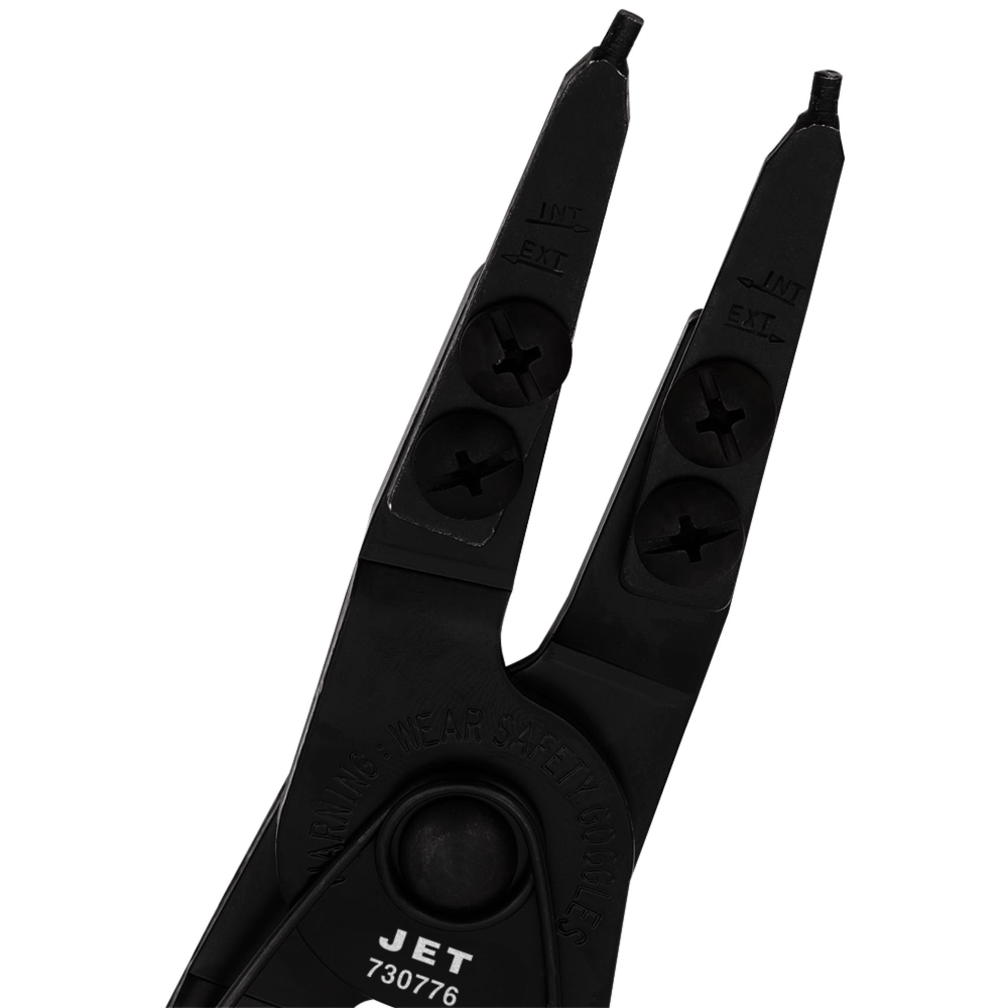 Pliers-Snap Ring-Ratcheting-Internal-Heavy Duty-10-1/2”