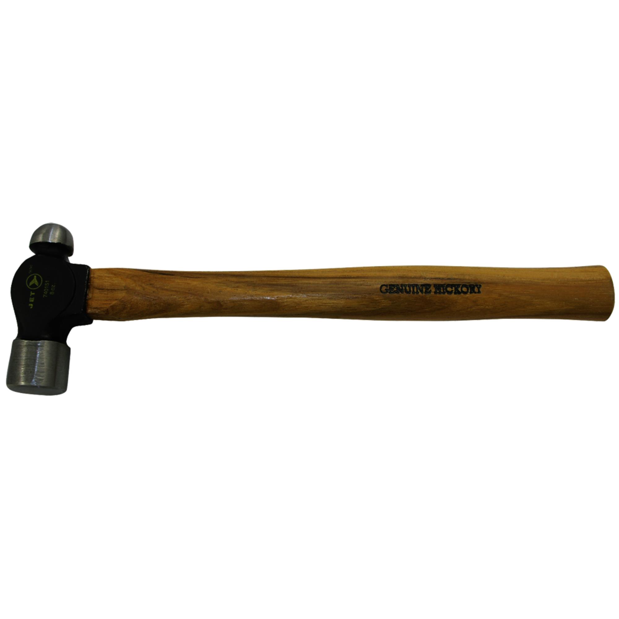 8 oz Ball Pein Hammer - Hickory Handle