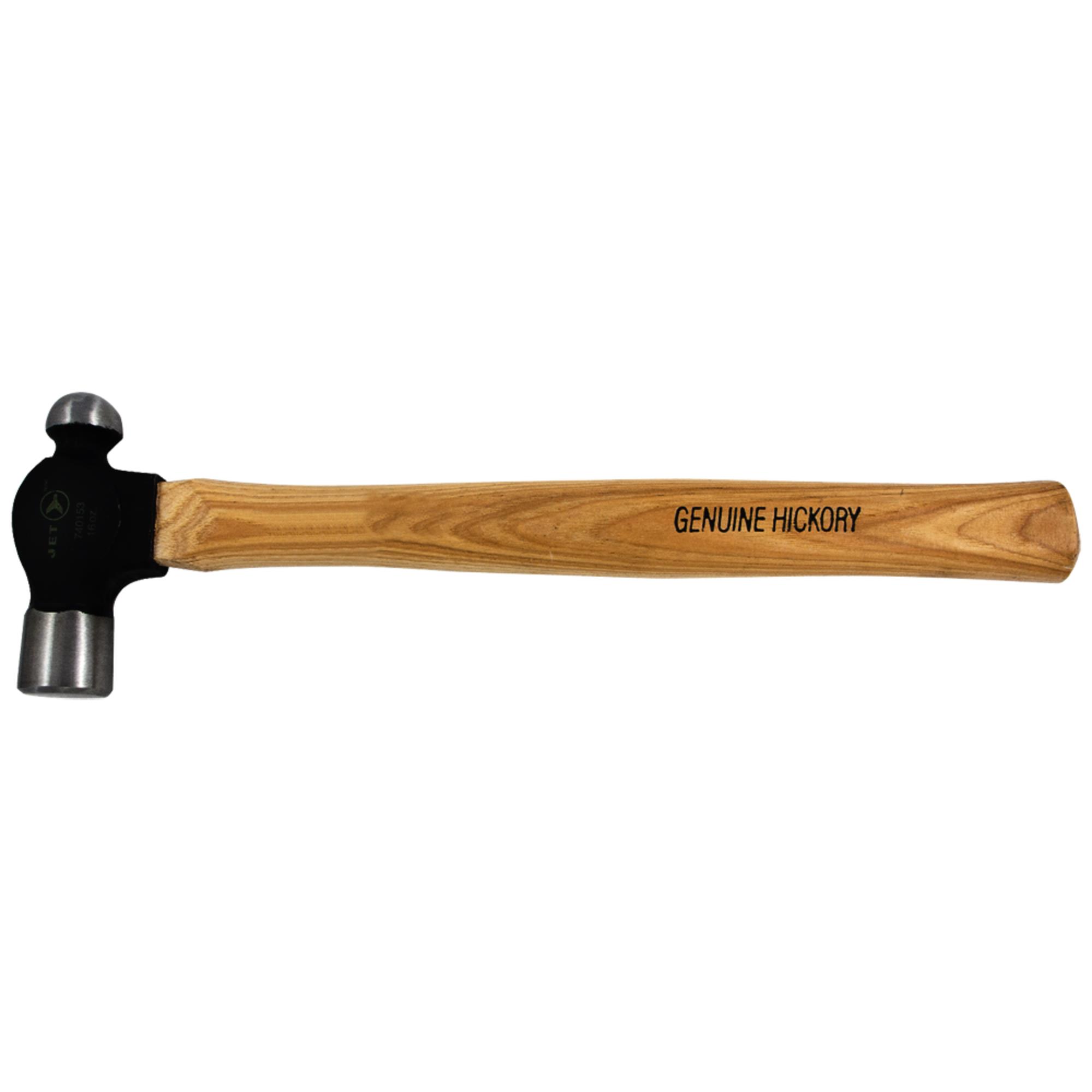 16 oz Ball Pein Hammer - Hickory Handle