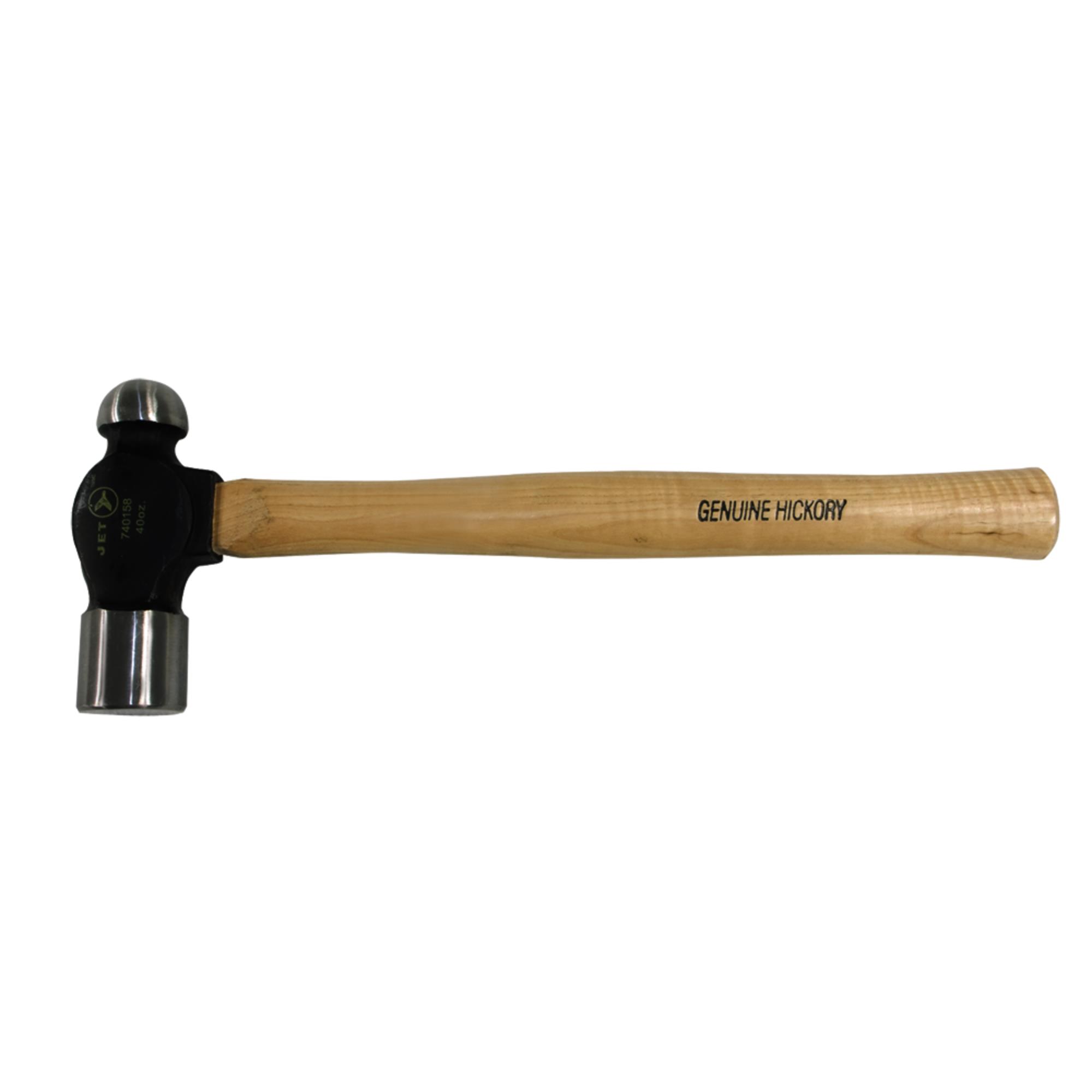 40 oz Ball Pein Hammer - Hickory Handle