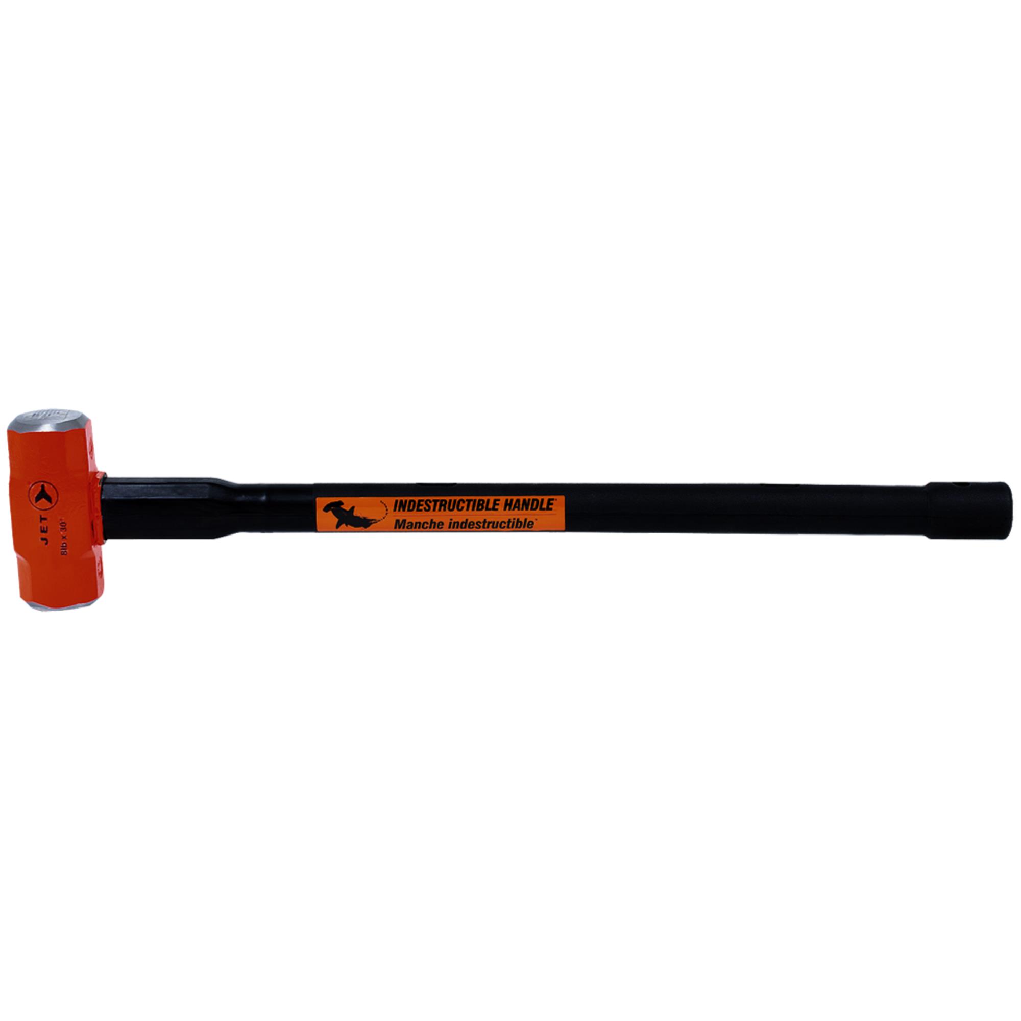 8 lb x 30" Indestructible Handle Sledge Hammer - Super Heavy Duty