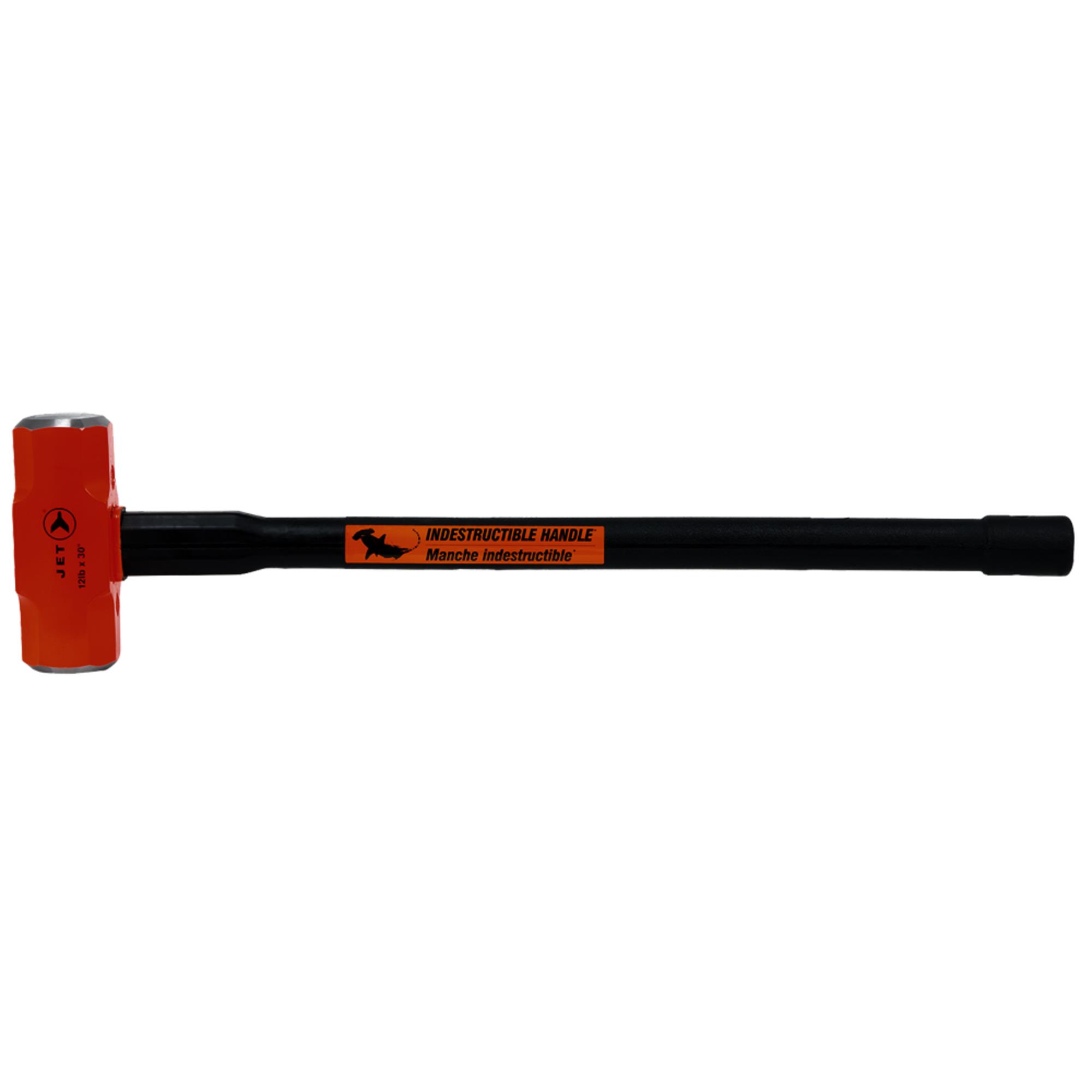 12 lb x 30" Indestructible Handle Sledge Hammer - Super Heavy Duty