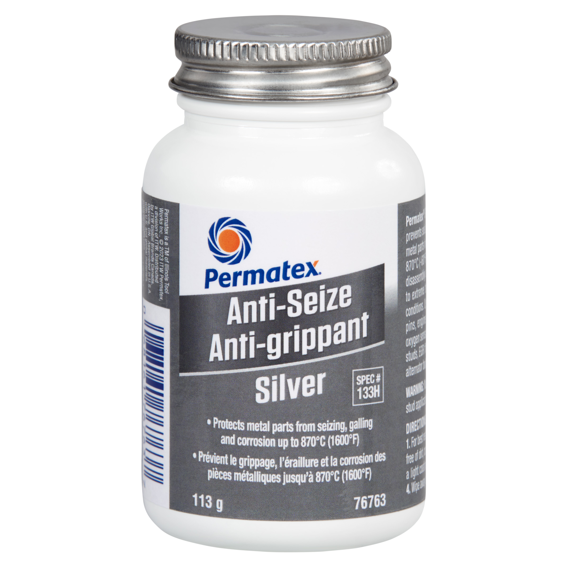 Boîte antigrippante Permatex Silver Grade 133 h - 113 g