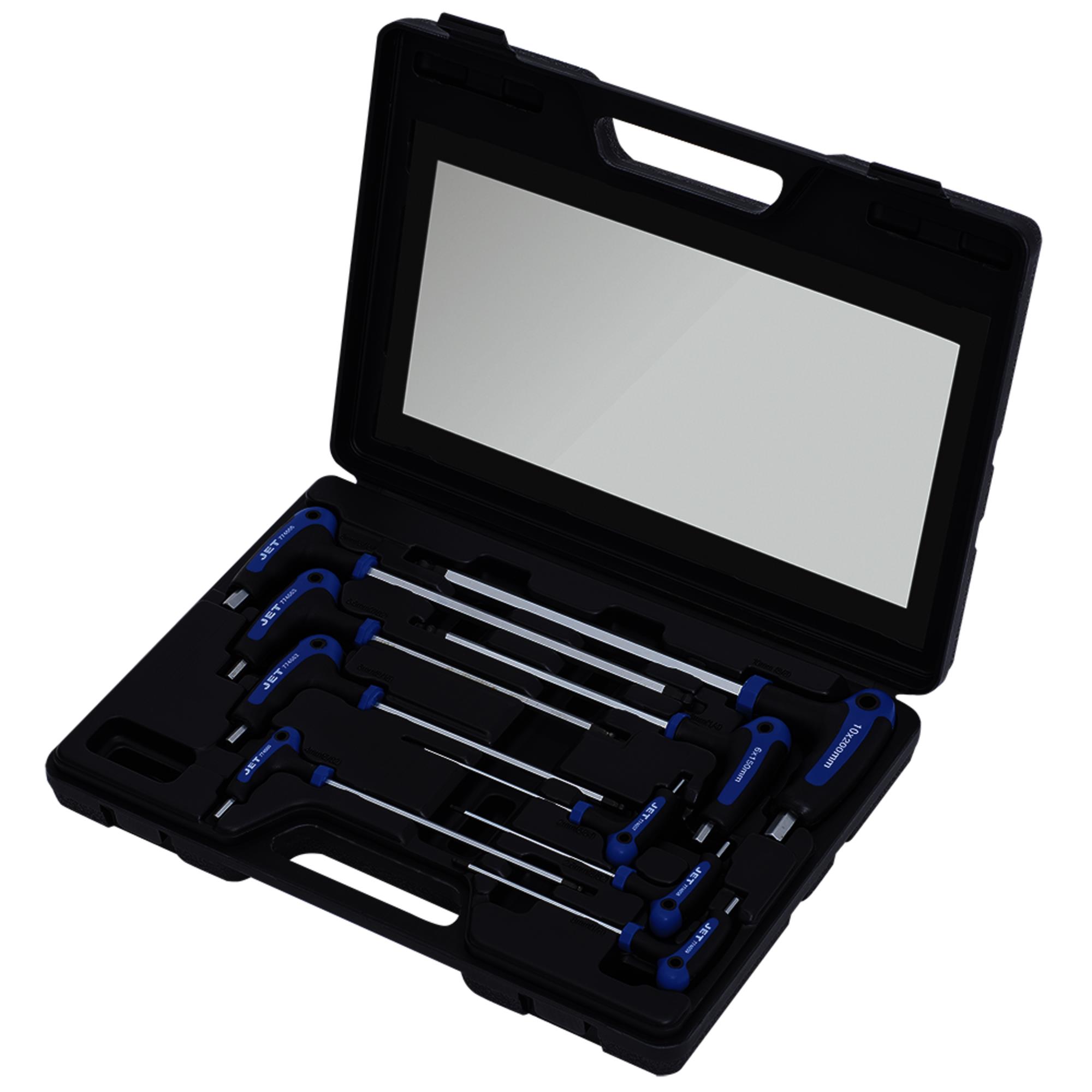 9 PC Metric Ergonomic L-Handle Ball Nose Hex Key Set