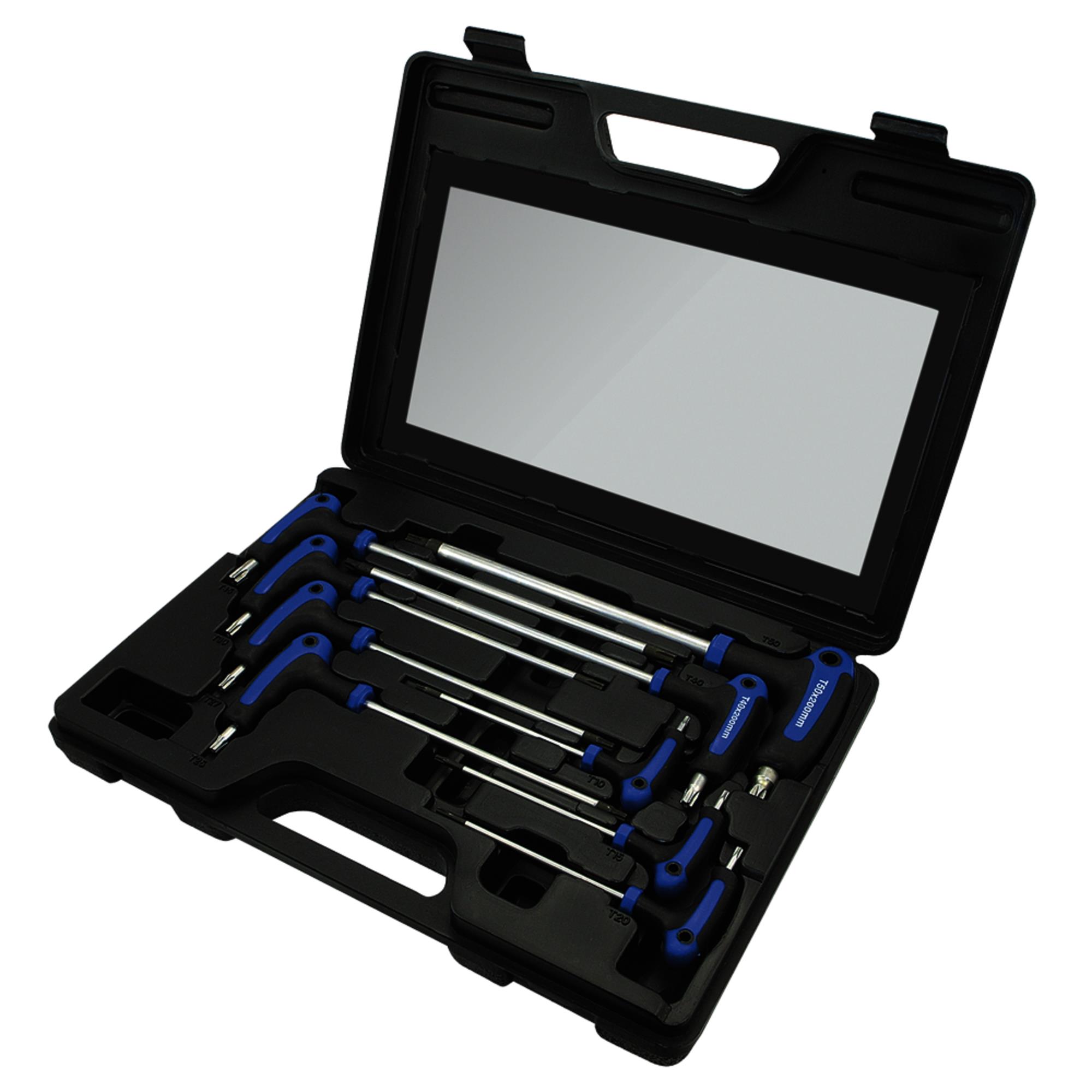 9 PC Ergonomic L-Handle Ball Nose TORX® Key Set