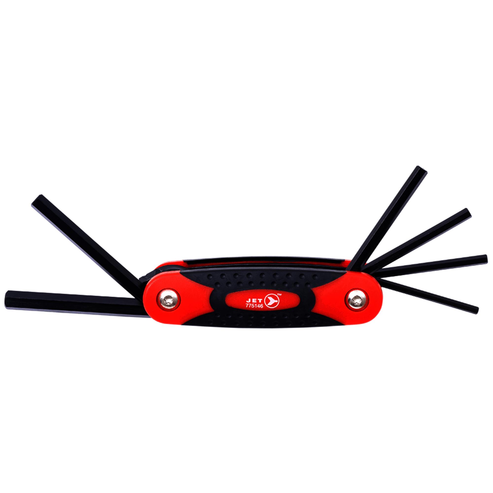 7 PC SAE Folding Hex Key Set