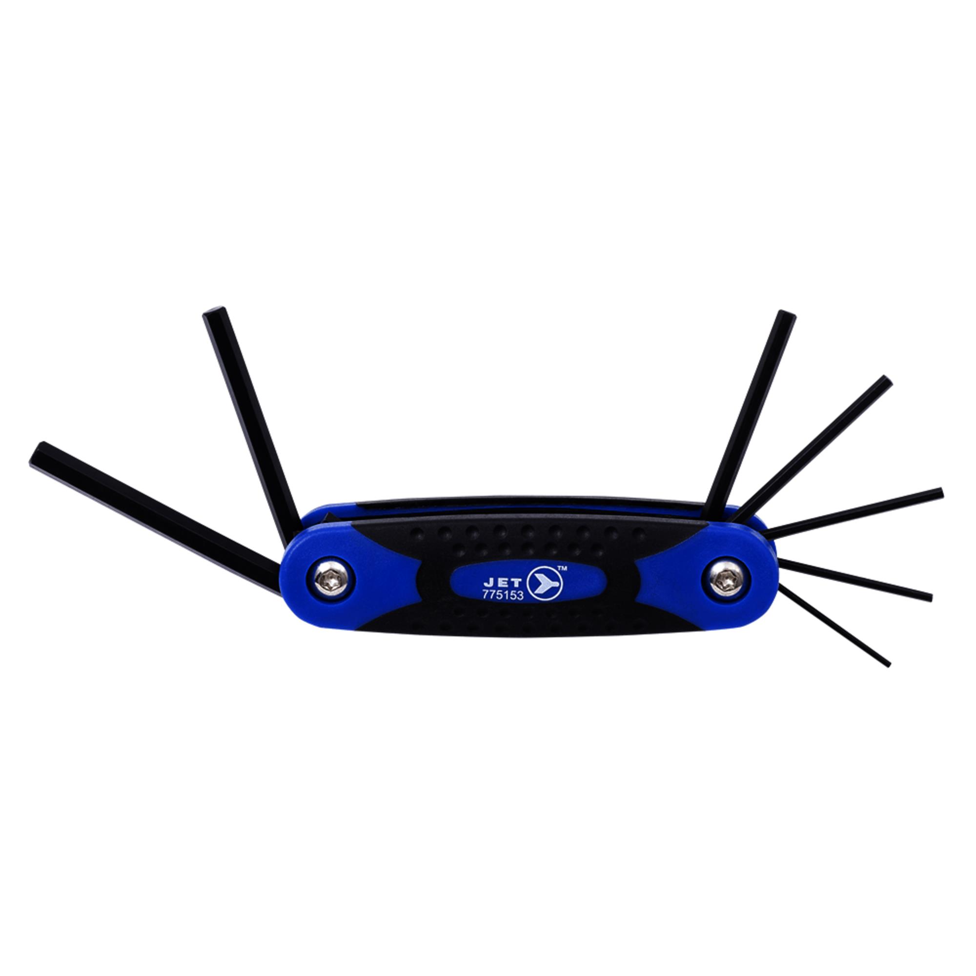 7 PC Metric Folding Hex Key Set