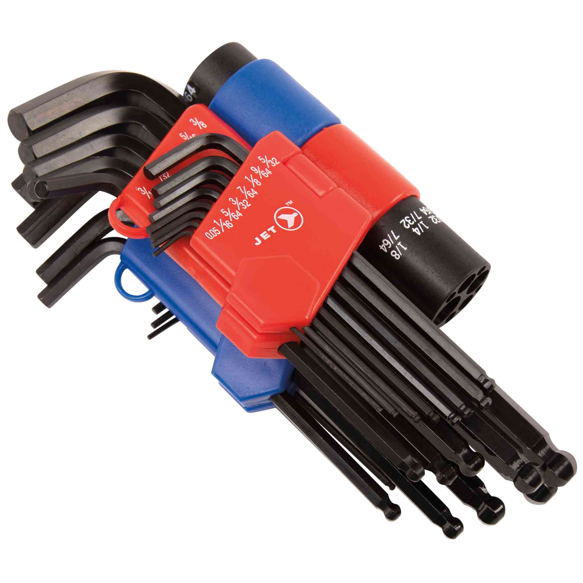 22-Pc SAE/Metric Ball Nose Hex Key Set