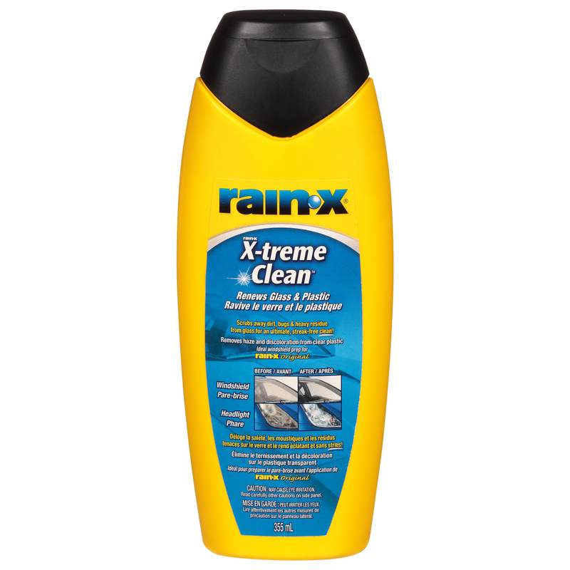 Rain-X® X-Treme Clean Glass & Plastic Cleaner - 355ml Bottle