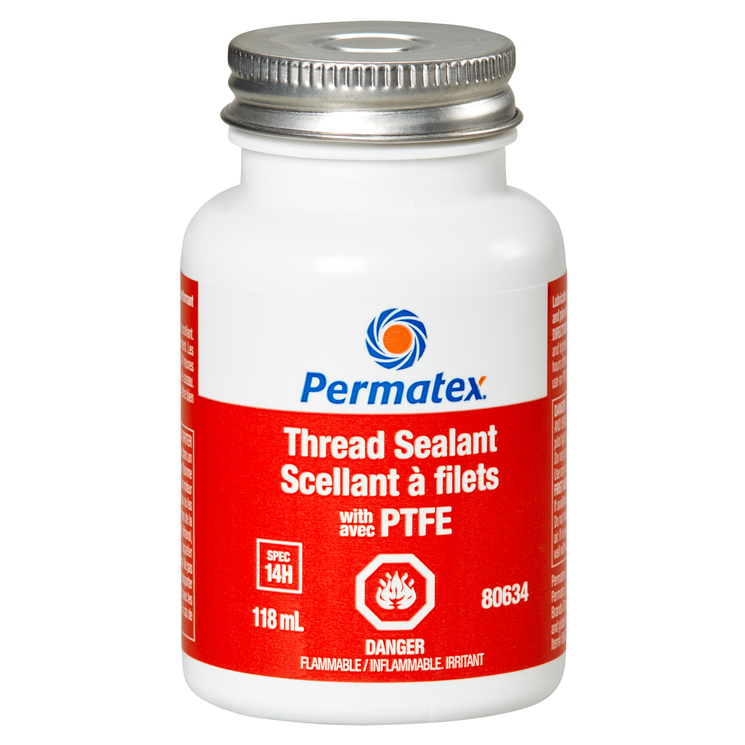Scellant pour fils Permatex, 14 h, boîte de 118 ml