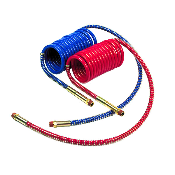 15' Air Coiled Set W/12" Leads & 40" Leads - Low Temperature